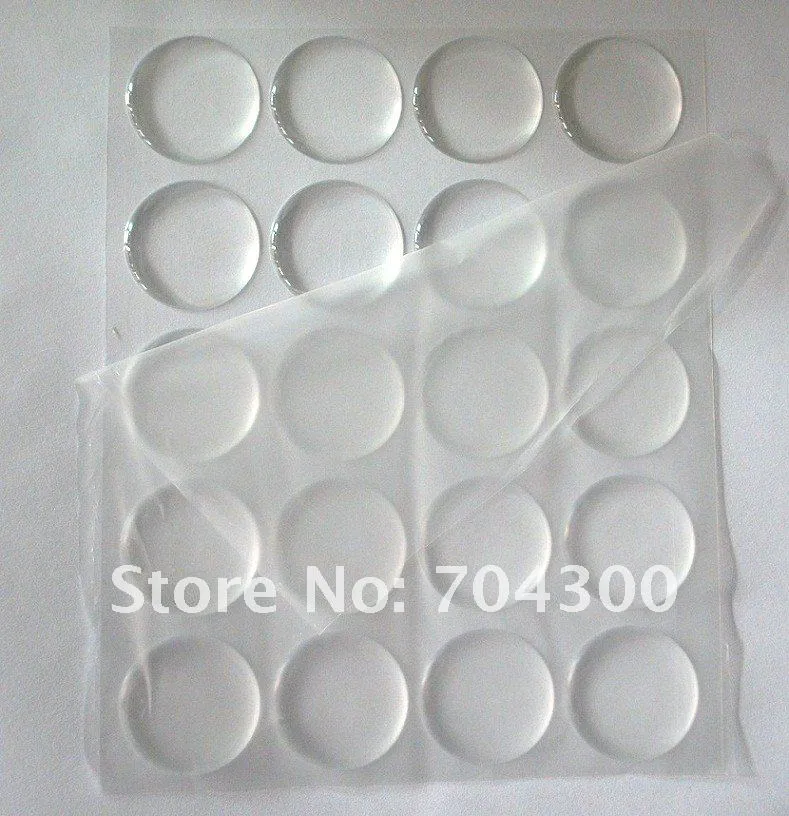 1 inch circle clear epoxy sticker for DIY jewelry 3D DOME CIRCLE STICKERS Self Adhesive Resin Dots stickers