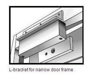 Free shipping ,ZL door bracket, suitable for 280kg(600lbs) magnetic lock, model:280ZL