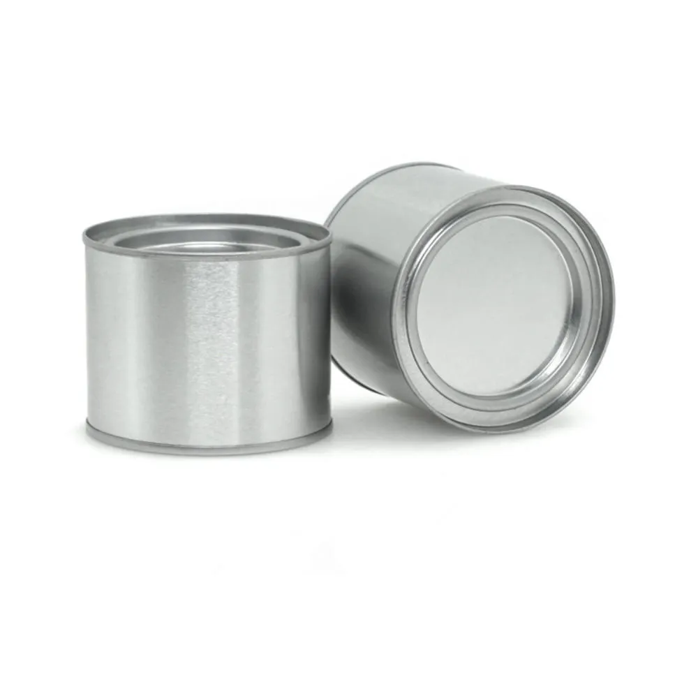 Aluminium Tea Can Tins Pot Jar Comestic Containers Portable Seal Metal Cans Tinplate Round Stretch Candle Can