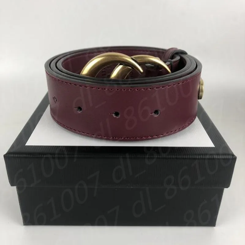 2021 Fashion Designer Belt Male G Buckle Jeans Accessories 100-125 cm with Box