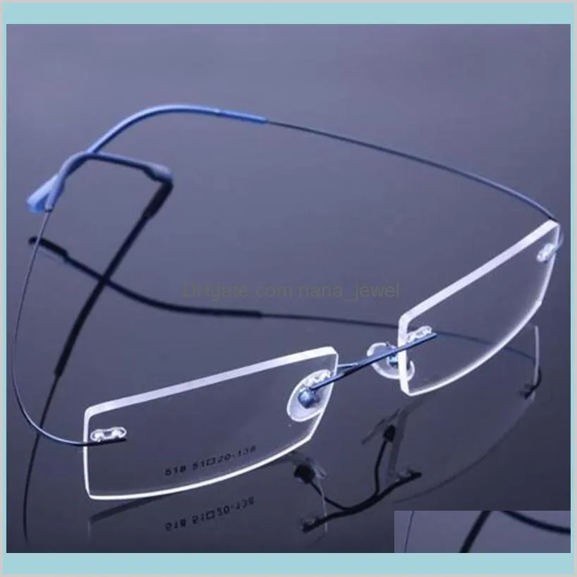 Vintage Retail 9 Colors Lightweight Rimless