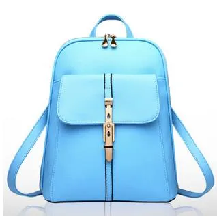 Classic 2017 Fashion Genuine Leather Women`s backpack bag Polyester school bag handbags shoulder purse top quality free Nylon shipping