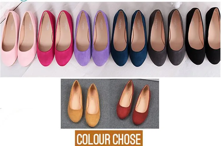 SELL NEW Spring Summer Ladies Shoes Ballet Flats Women Flat Shoes Woman Ballerinas GRAY Large Size 32 - 44 Casual Shoe Sapato Womens Loafe