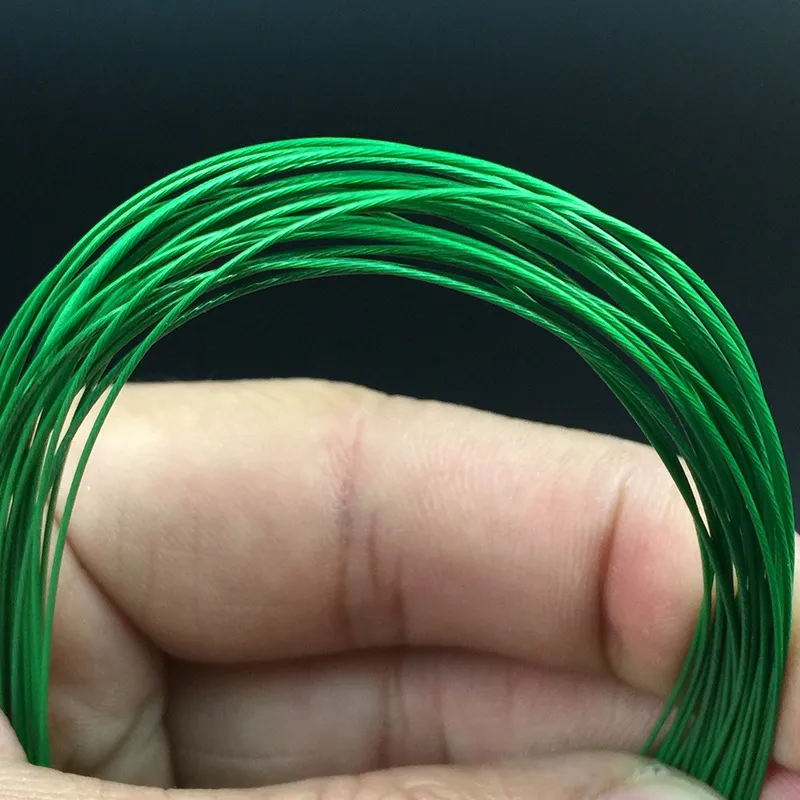 5 Sizes Mixed 16cm-28cm Anti-bite Steel Wire Accessories Fishing Lines Stainless Snaps & Swivels Pesca Tackle FS_43