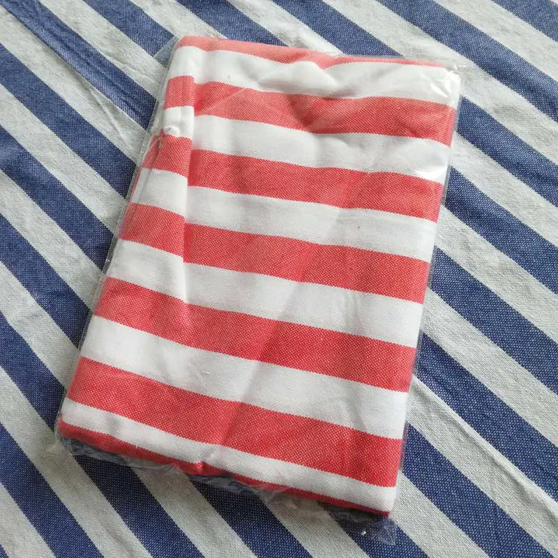 Soft Cotton Summer Beach Towels Scarf Turkish Tassel Striped Bath Towel for Adult 100x180cm