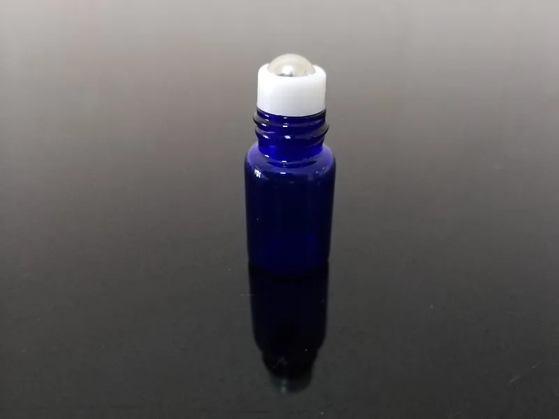 Glass Roll on Bottle Perfume Essential oil Aromatherapy Bottles 1ml 2ml 3ml steel Bead Walk Bead Bottles