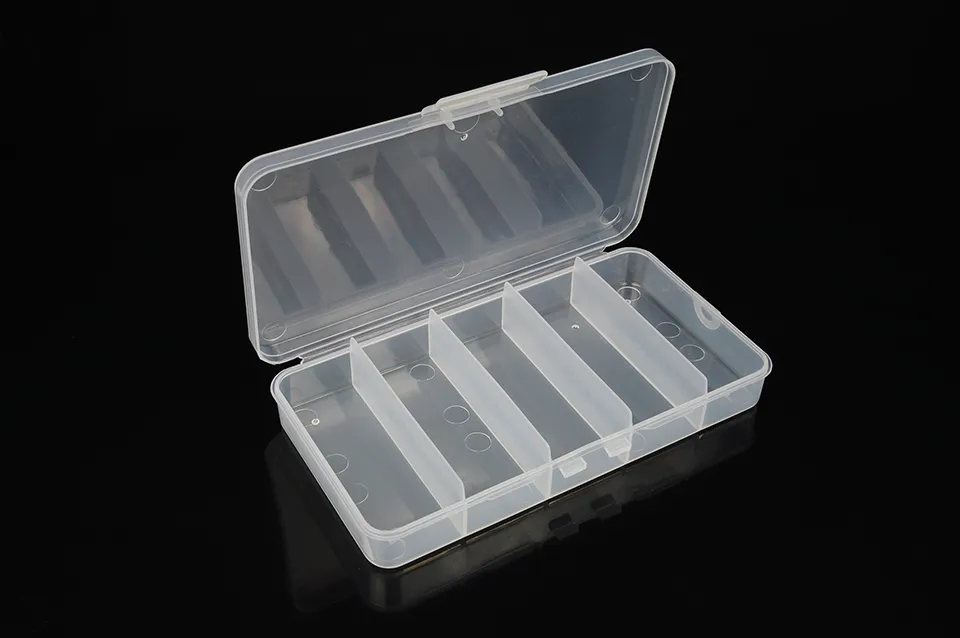 7  4  1 in Medium 5-Section Transparent Polypropylene Fishing Tackle Box  from Dhgate Fishing Accessories - price 5.73