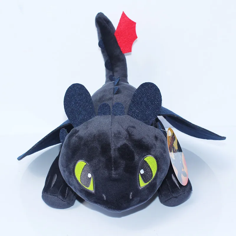 9quot 22 cm Comment dresser votre Dragon 2 jouets en peluche Fury nocturne sans dents poupées en peluche douces Super cadeaux de noël 4341656