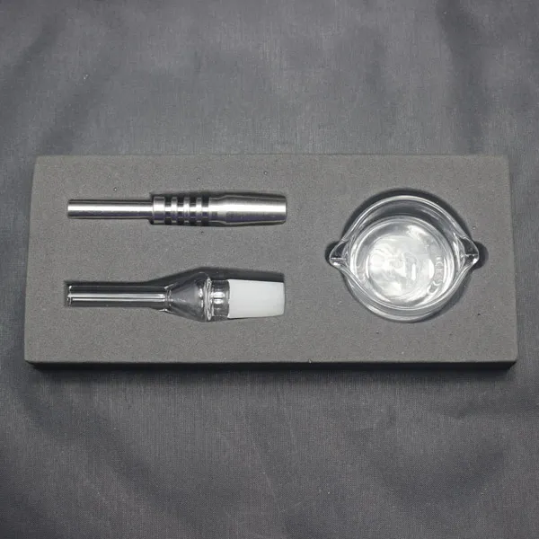 New Honey Straw Nectar Collector Kit W/ Titanium Nail Quartz Nail