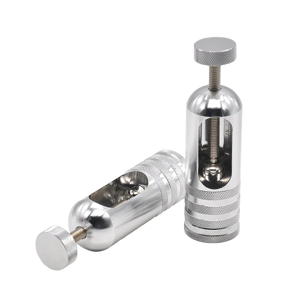 Metal Pollen Press Presser Kompressor Herb Grinder Tobacco Spice Crusher Grinder Rolling Machine Snuff snare