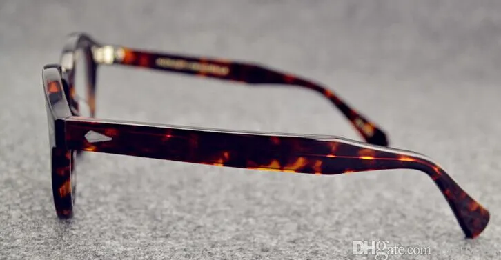 2015 johnny depp gafas de calidad superior marco de anteojos redondos marcos de gafas de sol de moda 1915 envío gratis