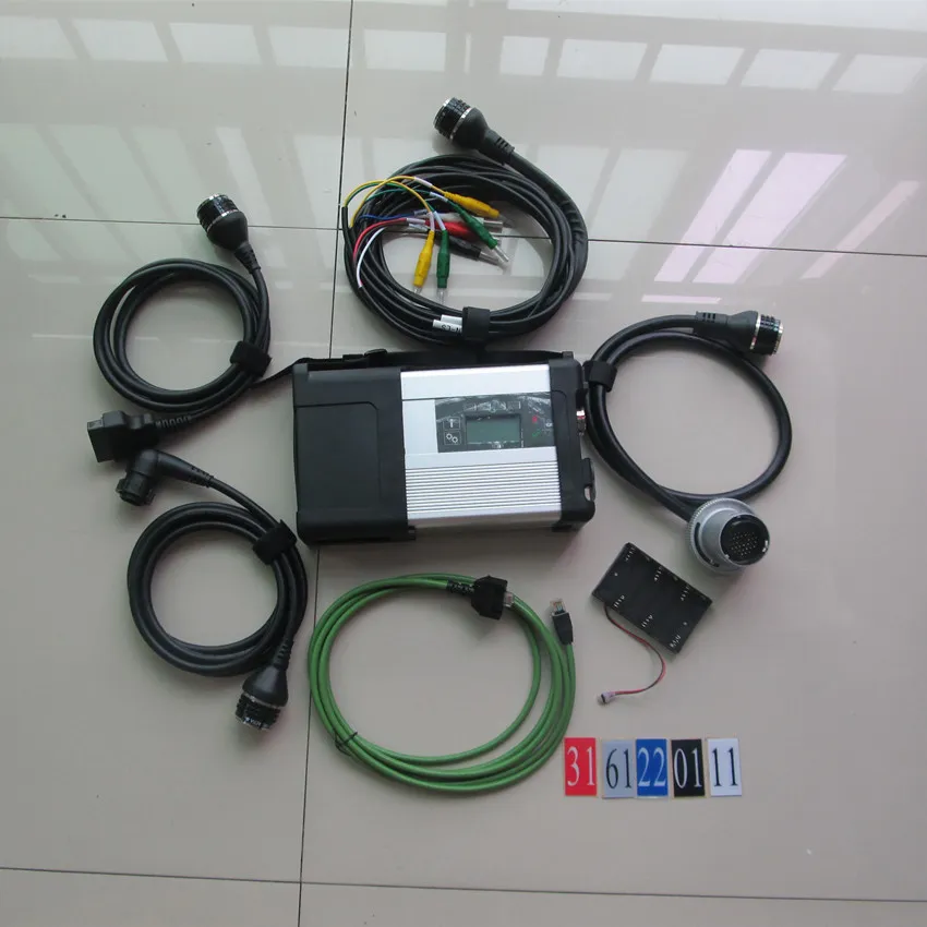 Outil de diagnostic mb star sd connect c5 multiplexeur compact wifi avec scanner de câbles 2 ans de garantie