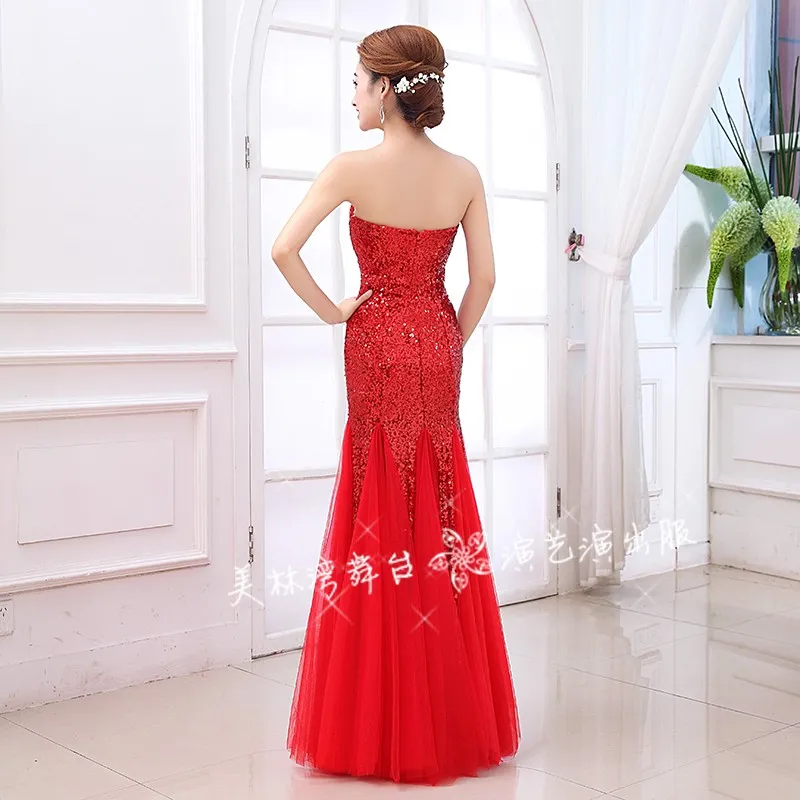 Sequin Sweetheart Mermaid Prom Dress - Backless Formal Evening Gown for Arabic Parties