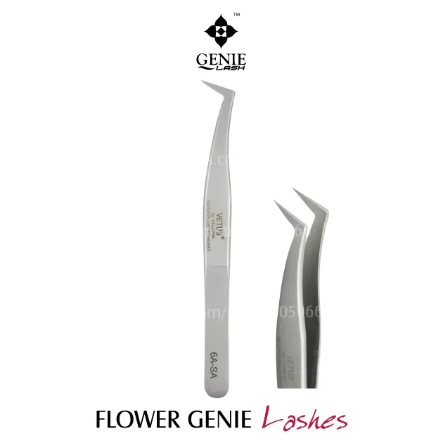 도매 - 5pcs 6A-SA Tweezer 무료 배송 가짜 속눈썹 핀셋 - 6A-SA