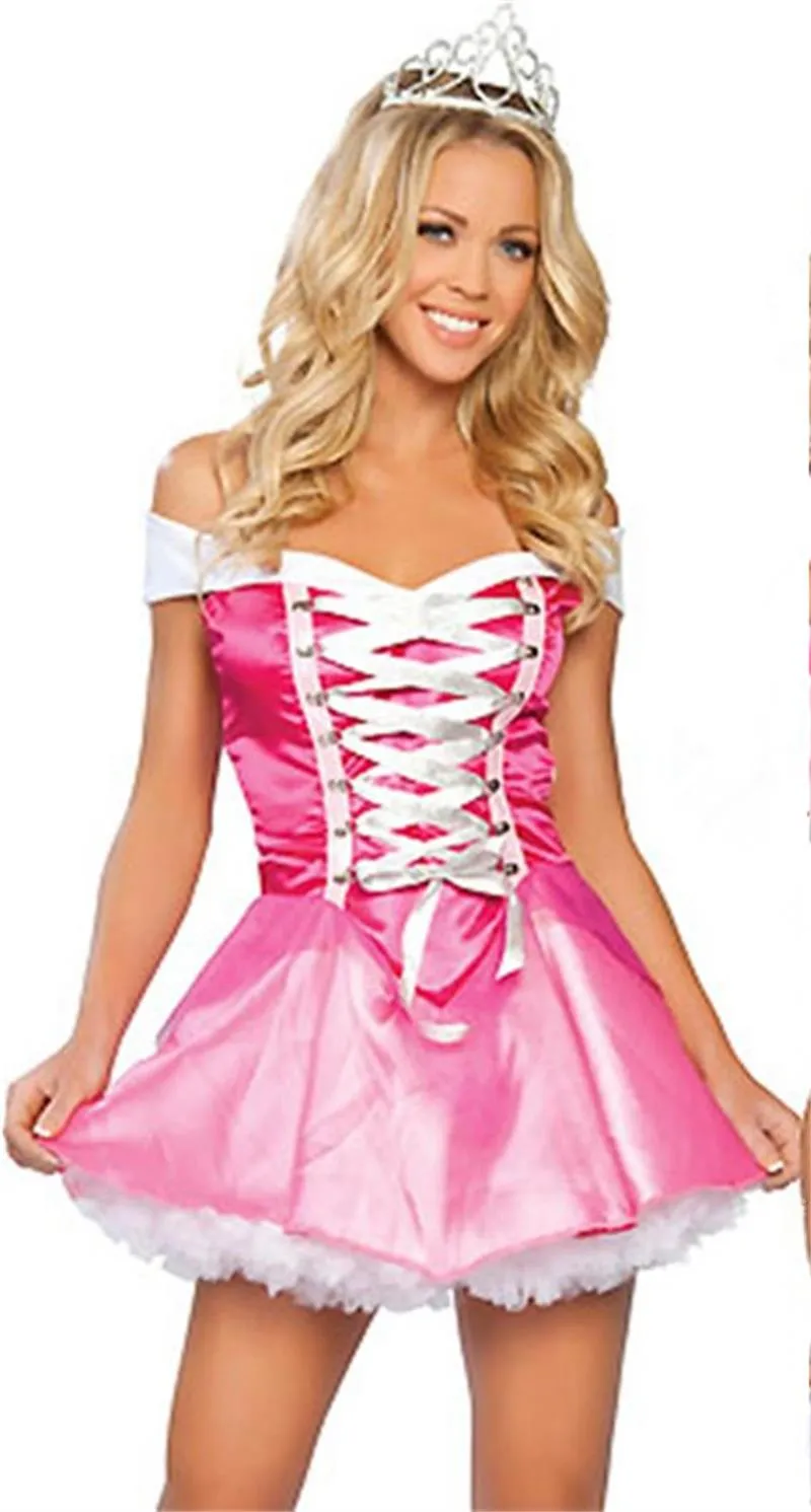 Cosplay Sexy Adult Costumes Snow White Princess Dress Pink Princess Dress  Maid Outfit Halloween Christmas Costume B 10 From Donghui01, $14.52 |  DHgate.Com