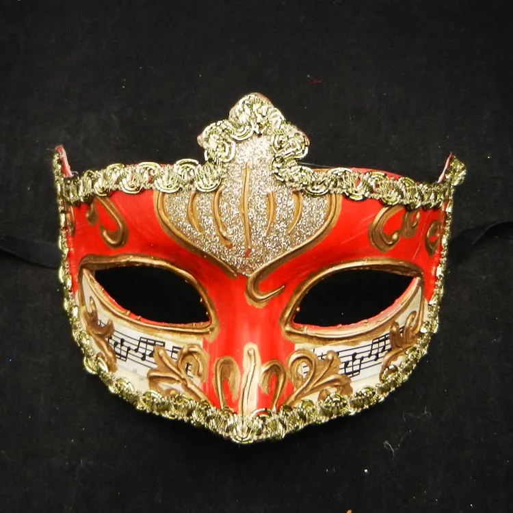 Lüks Parti Maskeleri altın seksi dantel Kadın Maske Karnaval Mardi Gras Kostüm Dans Göz Maskesi Venedik Masquerade topu dekorasyon ...