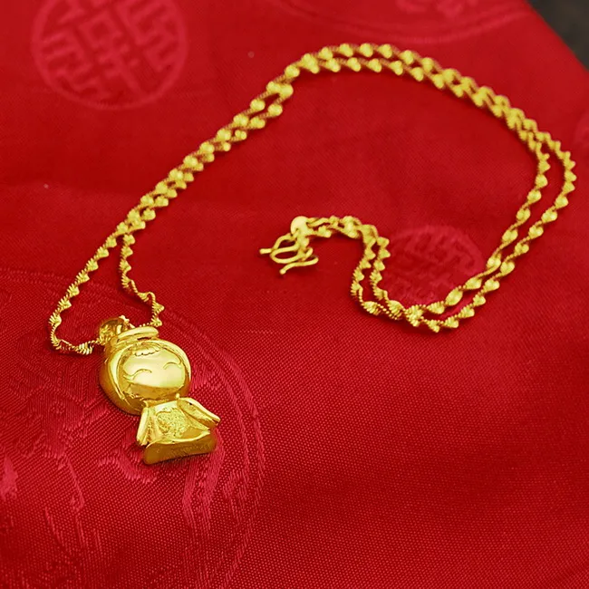 24 k banhado a ouro colar de pingente de bloqueio, designer de moda 2016 novas cadeias de colares maxi para as mulheres, jóias collier