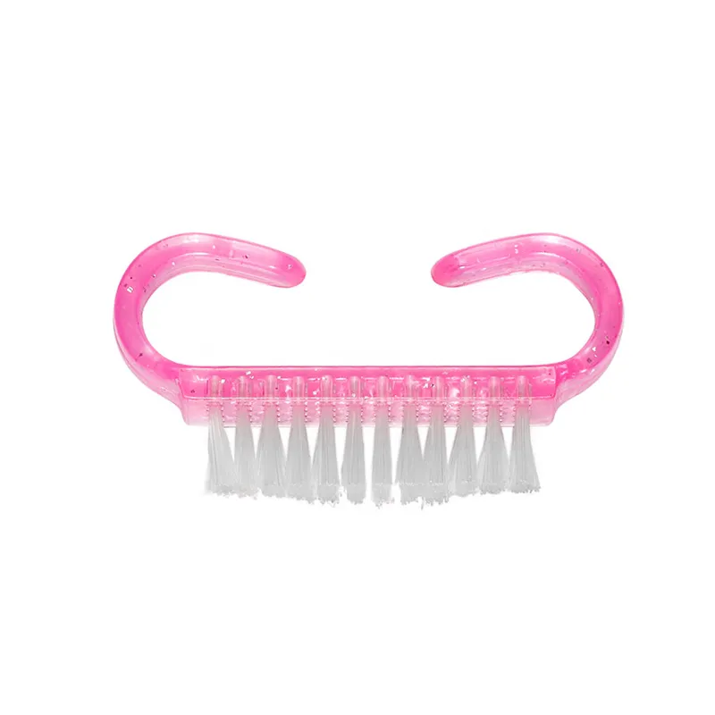 200 unids/lote de herramientas de pincel para decoración de uñas rosa, herramienta de limpieza de polvo para manicura y pedicura, accesorios para uñas