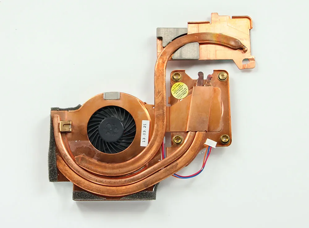 Freeshipping Nytt Original för T400 CPU-fläkt med kylfläns 45N6144 45N6145 Notebook CPU Cooler Cooling Fan