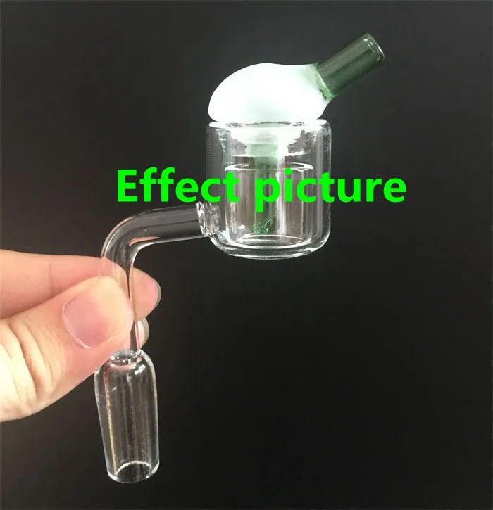 DHL Glass Carb Cap chiodo conico al quarzo o XXL Quartz Thermal Banger Nail tubi dell'acqua in vetro piattaforme petrolifere