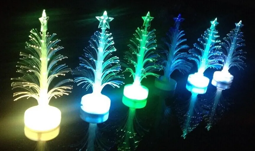 Decorações de Natal Piscando árvore de Natal LED flash bar festa adereços presentes