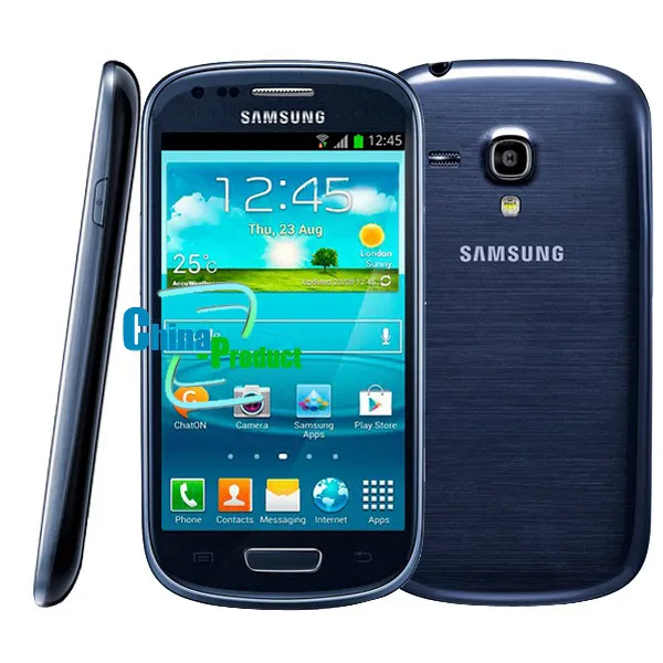 Oridinal 4.0 '' Samsung Galaxy S3 mini i8190 Восстановленное 480 x 800 GSM 3G Двухъядерный мобильный телефон WIFI GPS 8 ГБ Смартфон 002868