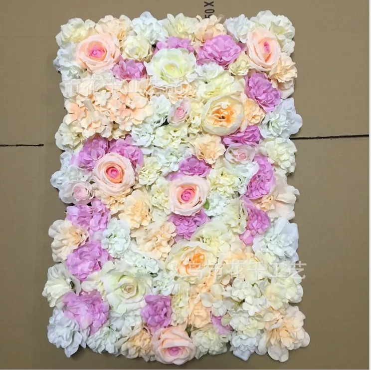 웨딩 꽃 배경에 대 한 인공 꽃 벽 실크 장미 꽃 벽 도로 선도 꽃 이벤트 파티 용품