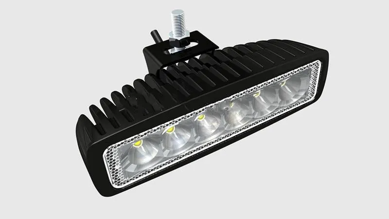 18W LED-werklamp 12V 24V IP67 Flood of Spot Beam voor 4WD 4x4 Off Road Lamp Truck Boat Trein Bus Auto Lighting