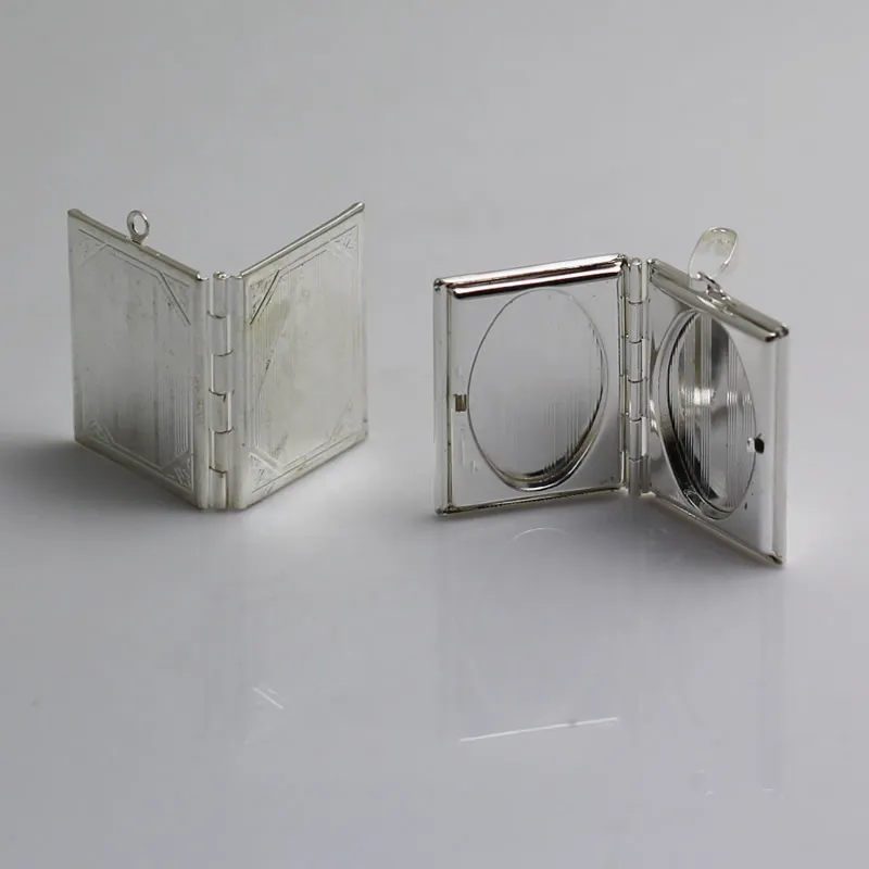 Beadsnice katlanmış madalyon pirinç fotoğraf lockets kişiselleştirilmiş bellek lockets DIY malzemeleri yıldönümü KIMLIĞI 21857 için ücretsiz kargo mükemmel hediye