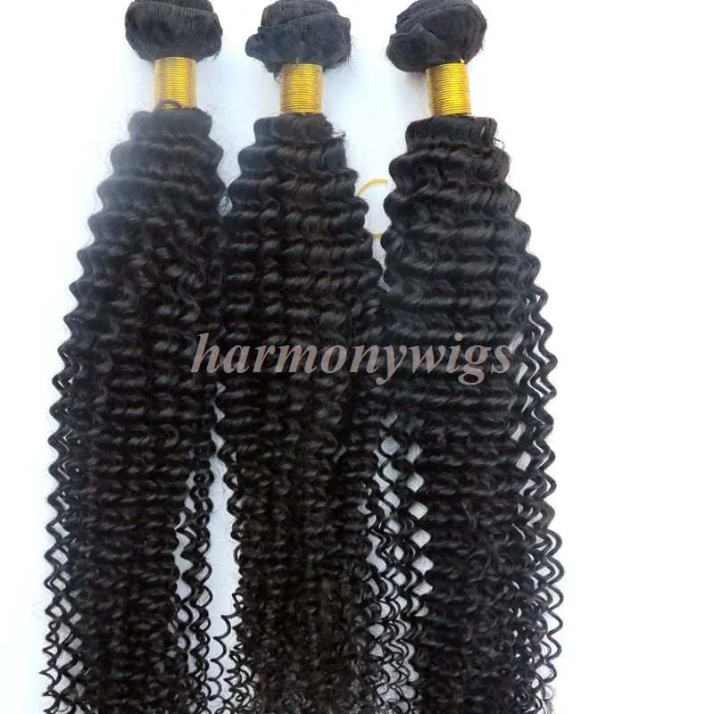 Mink haar weeft Virgin Braziliaanse haarbundels Kinky krullende weefsels 8-34inch onverwerkte Peruaanse Indiase Mongoolse Boheemse hair extensions