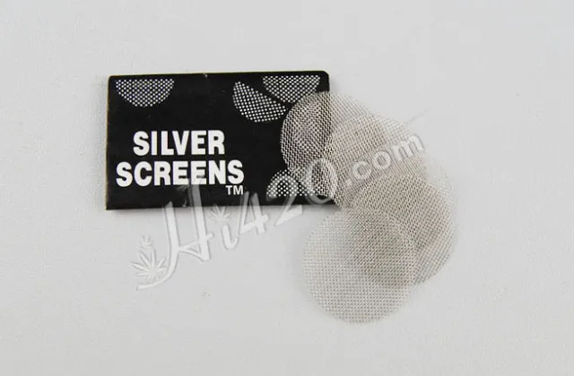 wyprzedaż akcesorium 23mm mosiądz ekranów ekranów rur palenie srebro 500 sztuk małe pudełko 2box / 