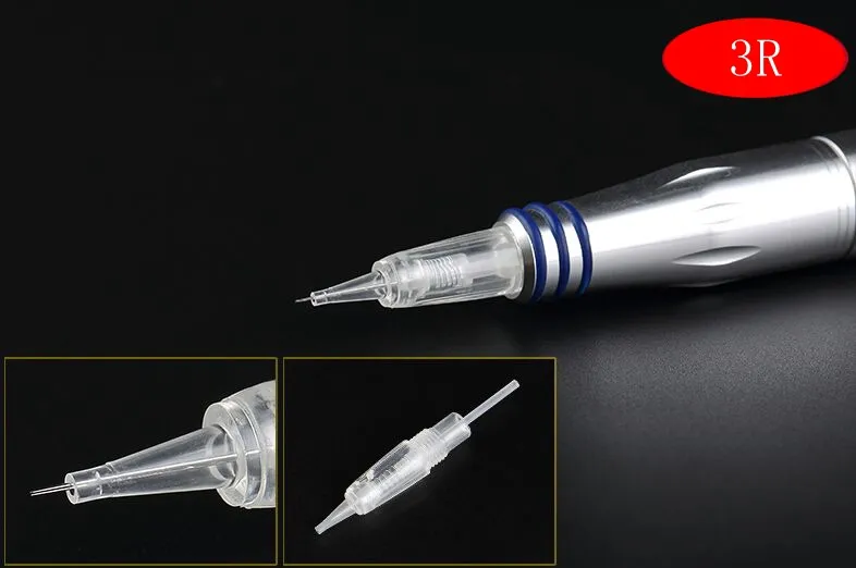 Replacement Screw Needles Cartridge Tips for CHAEMANT 1 Permanent Eyebrow Eyeline Lips Rotary Makeup MTS PMU Tattoo Needle Skin Care