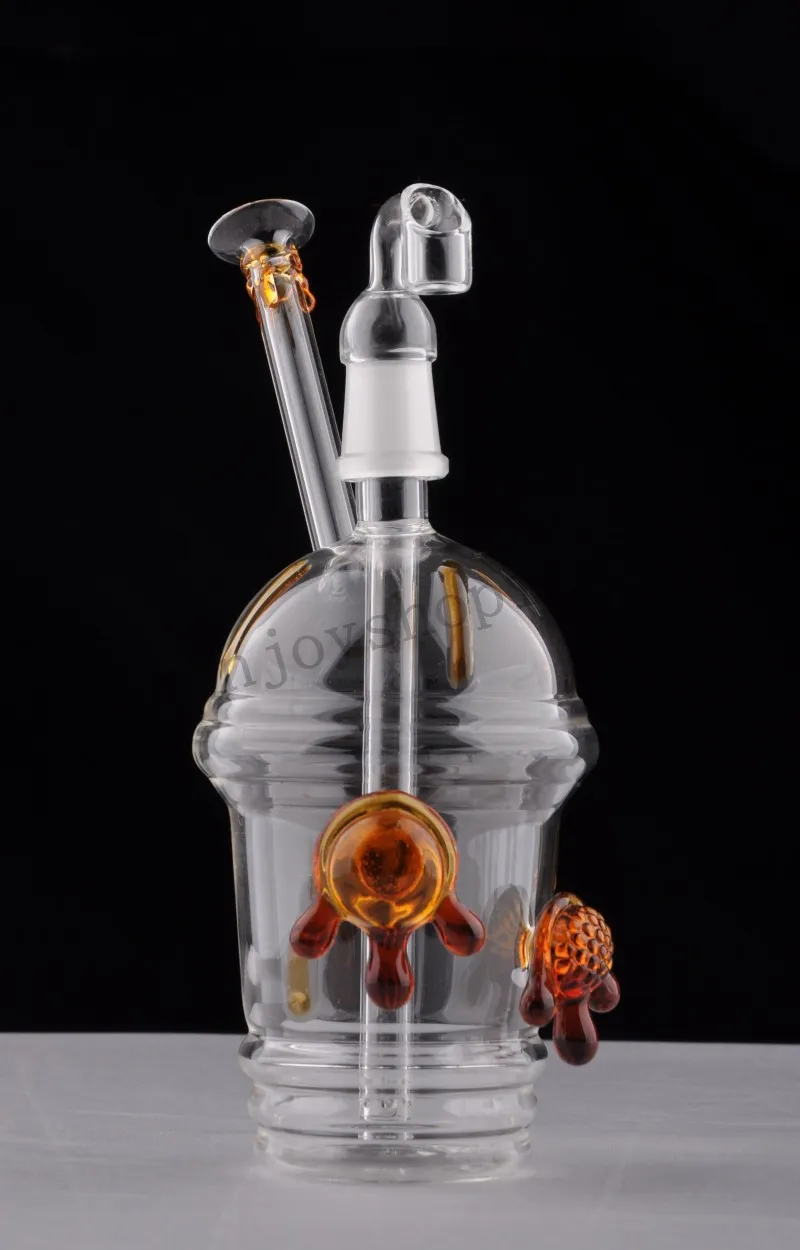 hookahs Cheech Glass Cup Oil Rig Bongs Colored Mini Glass Bong Oil Rig Cheap Beaker