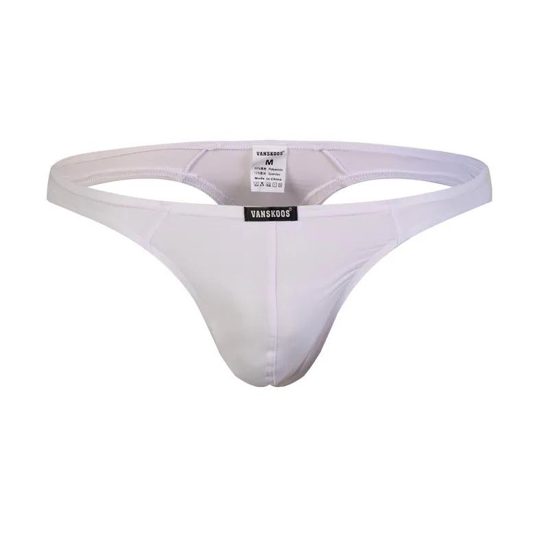 Underpants Homens Sexy Seda De Gelo T Back G String Thong Biquíni Micro  Malha Pura Bolsa Cueca Masculino Tentação Erótica Jockstrap Tangas De  $80,95