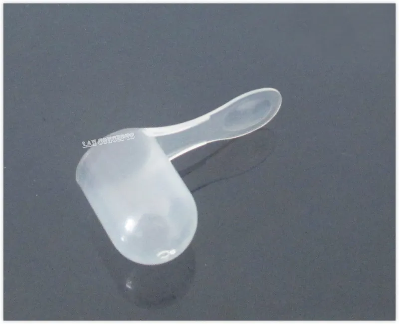 10g gram 20 ml HDPE Spoon Plastic Scoop Measuring Tool för flytande läkare Transparent lot OP947B8720693