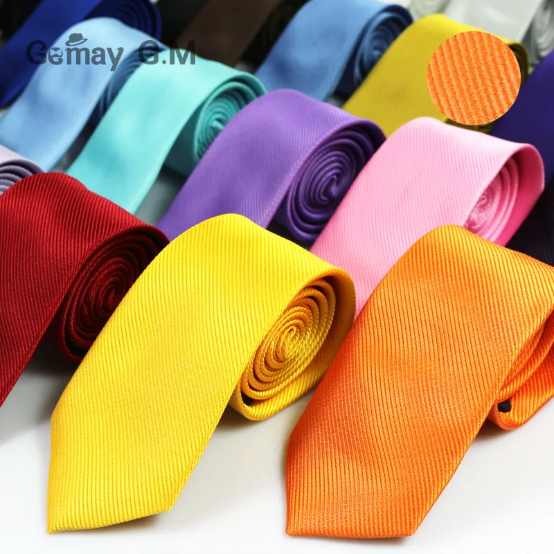 Stripe necktie 145*6cm 22 Colors Occupational Arrow solid color NeckTie Men's Tie for Father's Day Men's business tie Christmas Gift