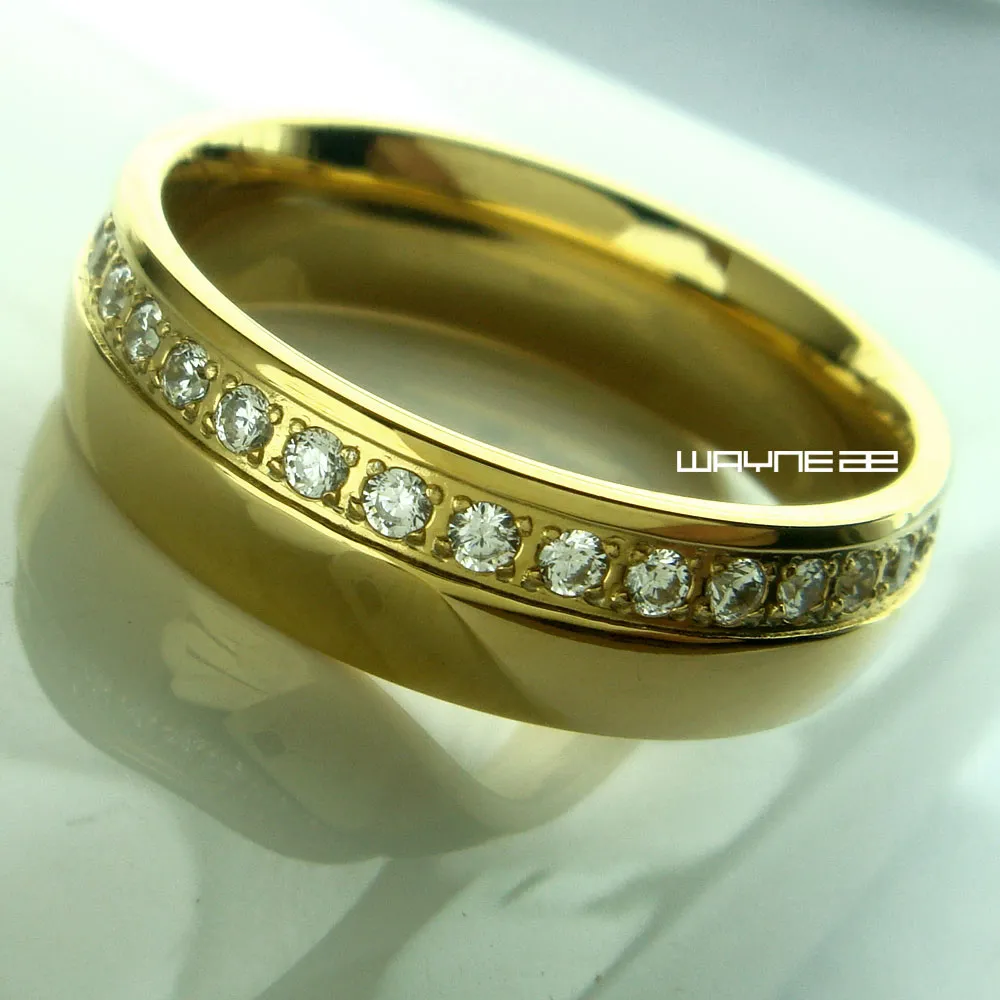 Schmuck, Größe 6–10, 18-karätiges Gold gefüllt, Verlobungs-Ehering, R250WA