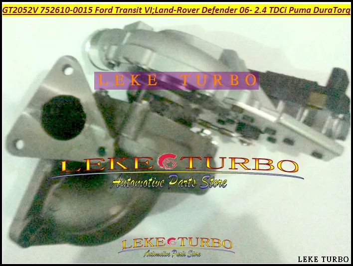 GT2052V 752610 752610-5030S 752610-0015 토지 로버 수비수 DuratorQ 2.4L TDCI 용 Ford Transit VI 용 터보 터보 차저