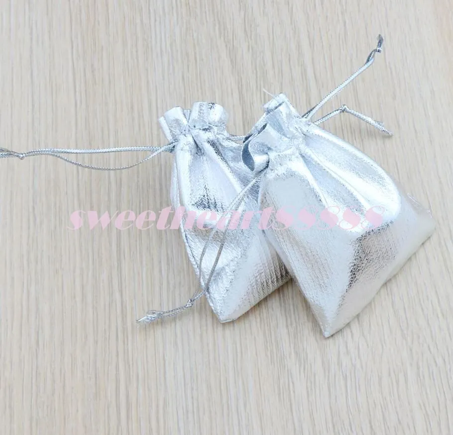 Gauze Satin Jewelry Bags Jewelry lot SilverGold Plated Christmas Gift Pouches Bag 7X9cm 9x12cm 13x18cm4554695