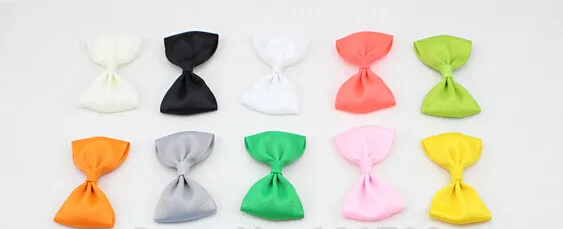 7cm*4cm mini Ribbon Hair Bow with Clip for Girl and Woman Hair Accessories Boutique Ribbon Bows Clip Hairpins for Kid 