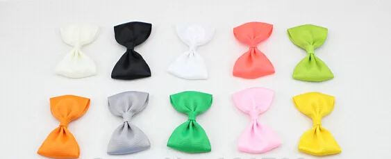 7 cm * 4 cm mini lint haar boog met clip voor meisje en vrouw haaraccessoires boutique lint bogen clip haarspelden voor kind 