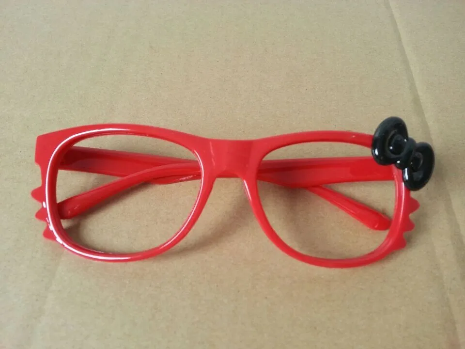 Uinsesex Kitty Bow Glasögon Ram för Män Kvinnor Midorimachi Spectacle Frames Märke Eyewear Wholesale Gratis frakt