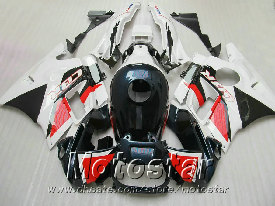 Free 7 Gifts fairing kit for HONDA CBR 600 F2 1991 1992 1993 1994 white red black fairings CBR600 91 - 94 motobike RF33