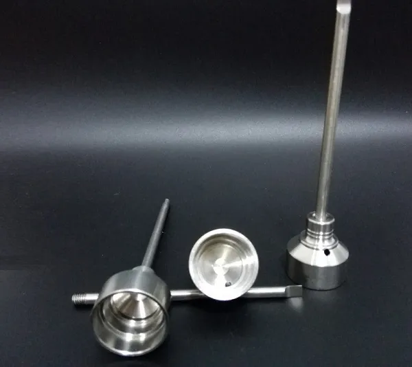 Tampão de cartão de prego de titânio se encaixa para 18 mm. GR2 unha de titânio puro para cachimbo de água de vidro Bong Fumar