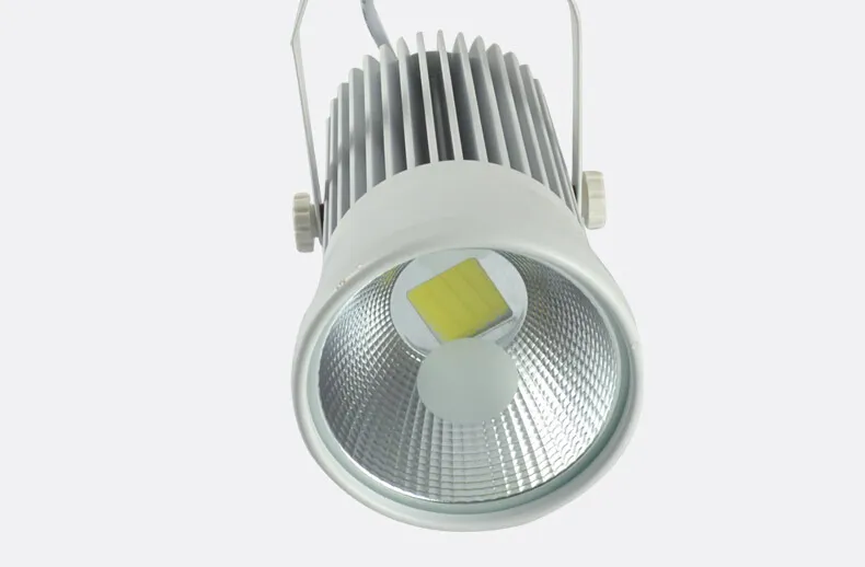 20W COB LED 트랙 레일 스포트라이트 갤러리 의류 상점 수영장 보석 보석 상점 전구 전구 램프 따뜻한 흰색 쿨 흰색 LIG9124671