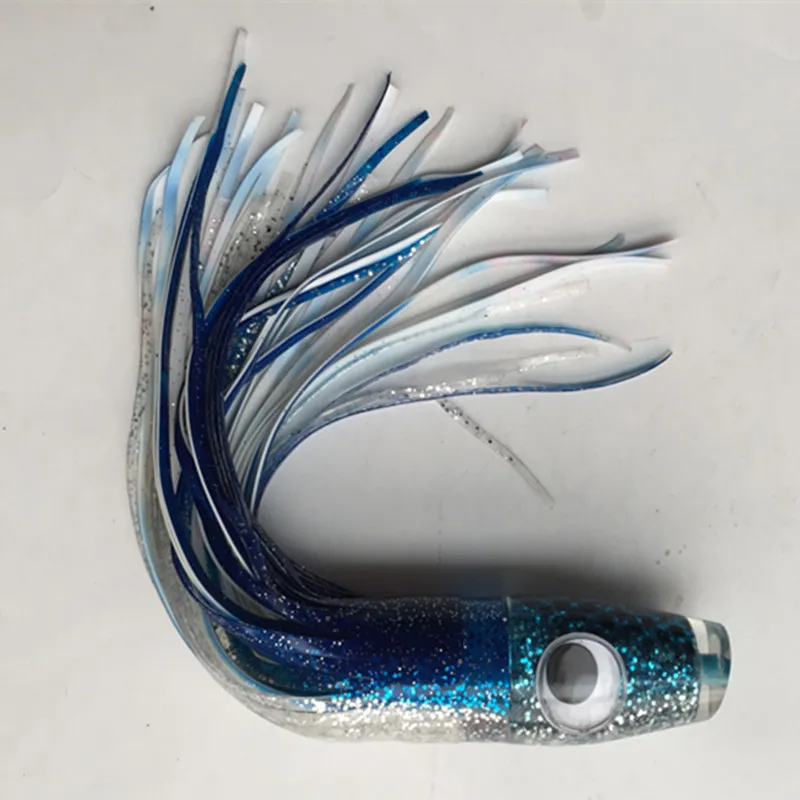 10.5inch Double Octopus Skirt Lure Fishing Lure With Resin Head