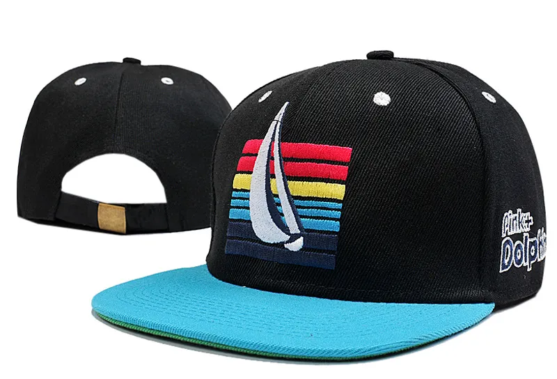 2018 Whole Brand Snapback Hats Wysokiej jakości różowy delfin snapback