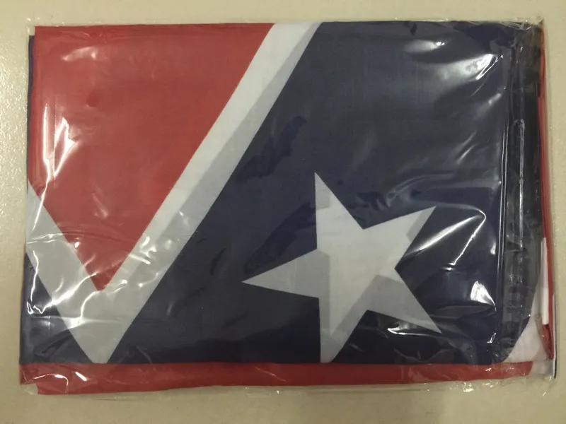 Confederate Rebel Flags inbördeskrig Rebel Flag National High Quality Polyester Two Side Pirnted 3 * 5 Bettle Flaggor 150 * 90cm