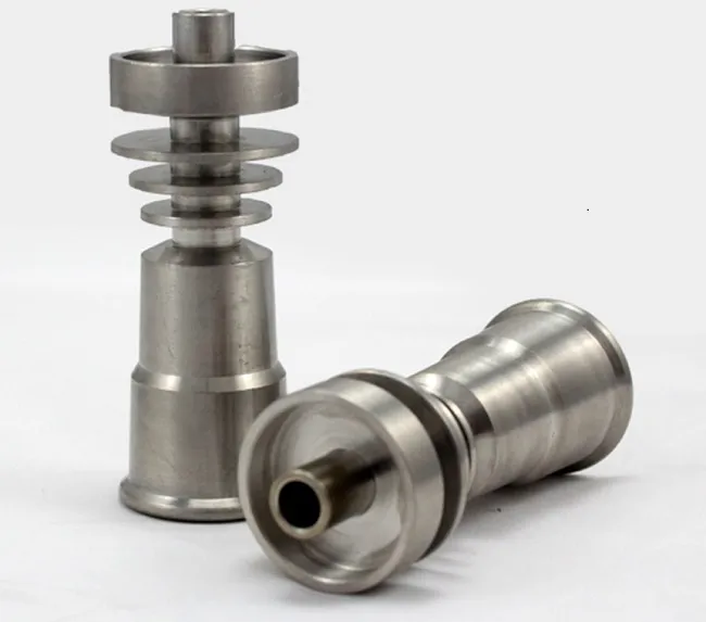 Domeless Titanium гвоздь женский 14 мм/10 мм чистый класс 2 Ti для пара глобусы Бонг трубы бесплатно DHL