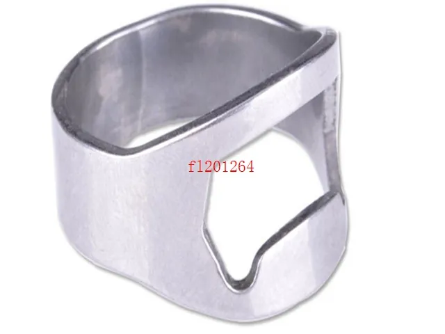 Beautiful Gift Stainless Steel Finger Ring Rings Beer Bottle Opener Can Open Tin Opener 22mm Size lot6600946